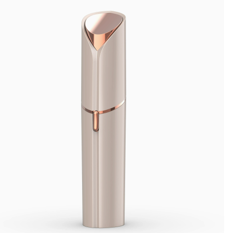Afeitadora eléctrica facial – Compacta para mujeres, depilación indolora de cejas y piel del rostro