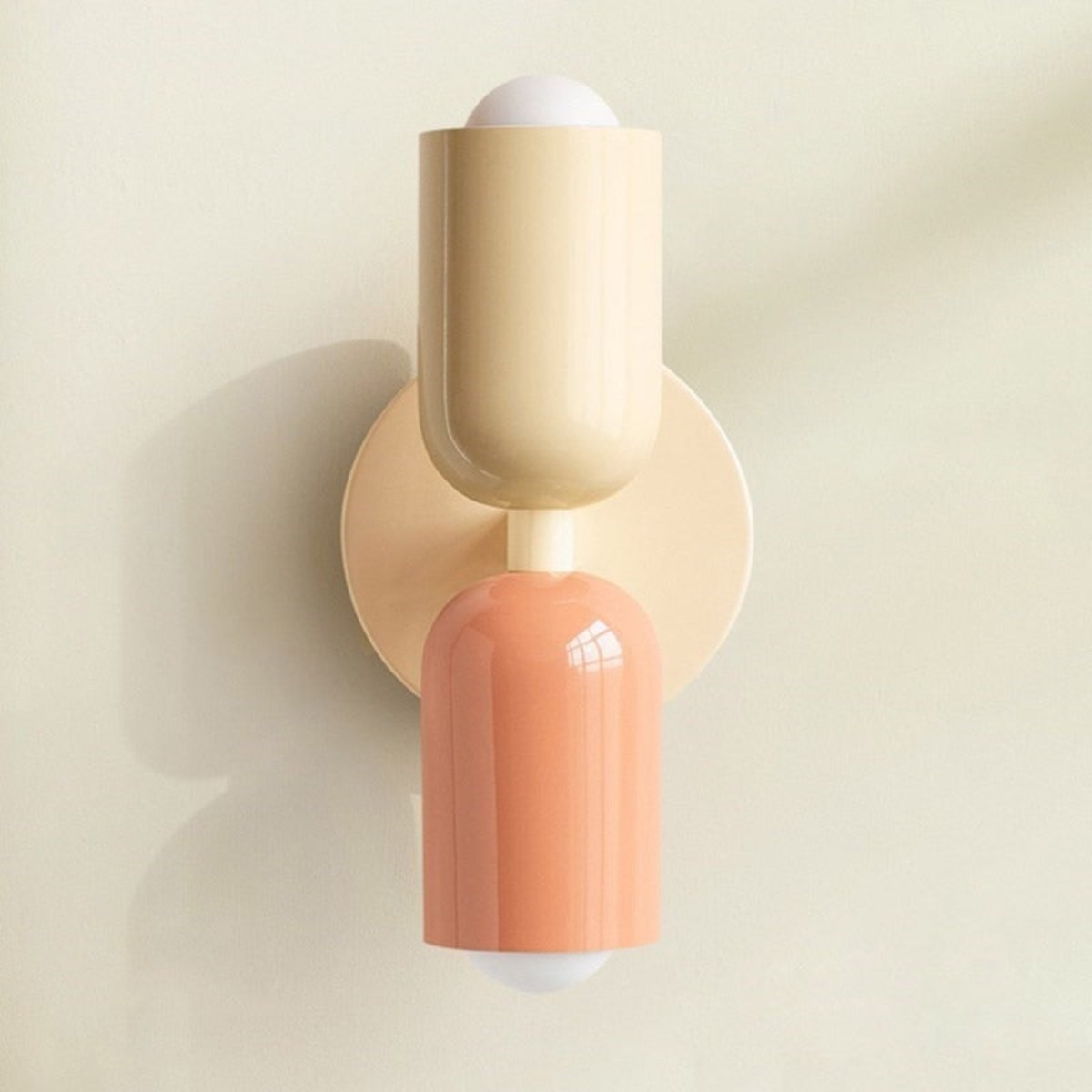 Applique Murale Scandinave – Blanc, Design Minimaliste pour Salon ou Chambre