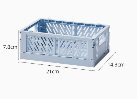 Storage Box – 100% Recycled Plastic, Perforated Design in Various Colors for the Living Room or Children’s Room