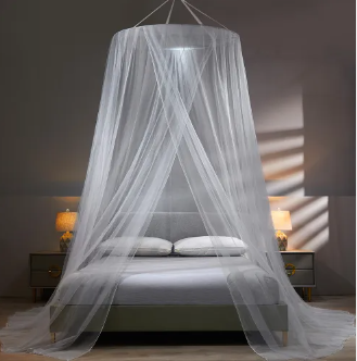Foldable Mosquito Net – Transparent, Breathable Design for the Bedroom or Camping