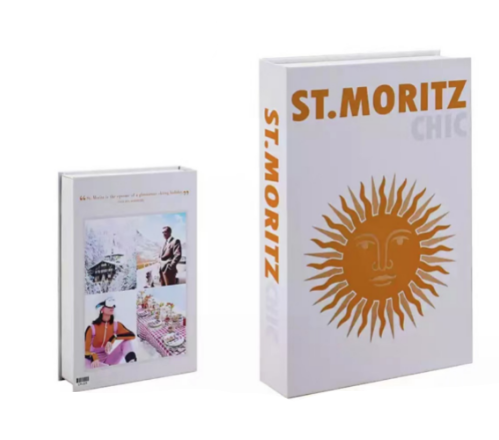 Sierboeken – Diverse kleuren, modern design voor op de salontafel of als interieuraccent