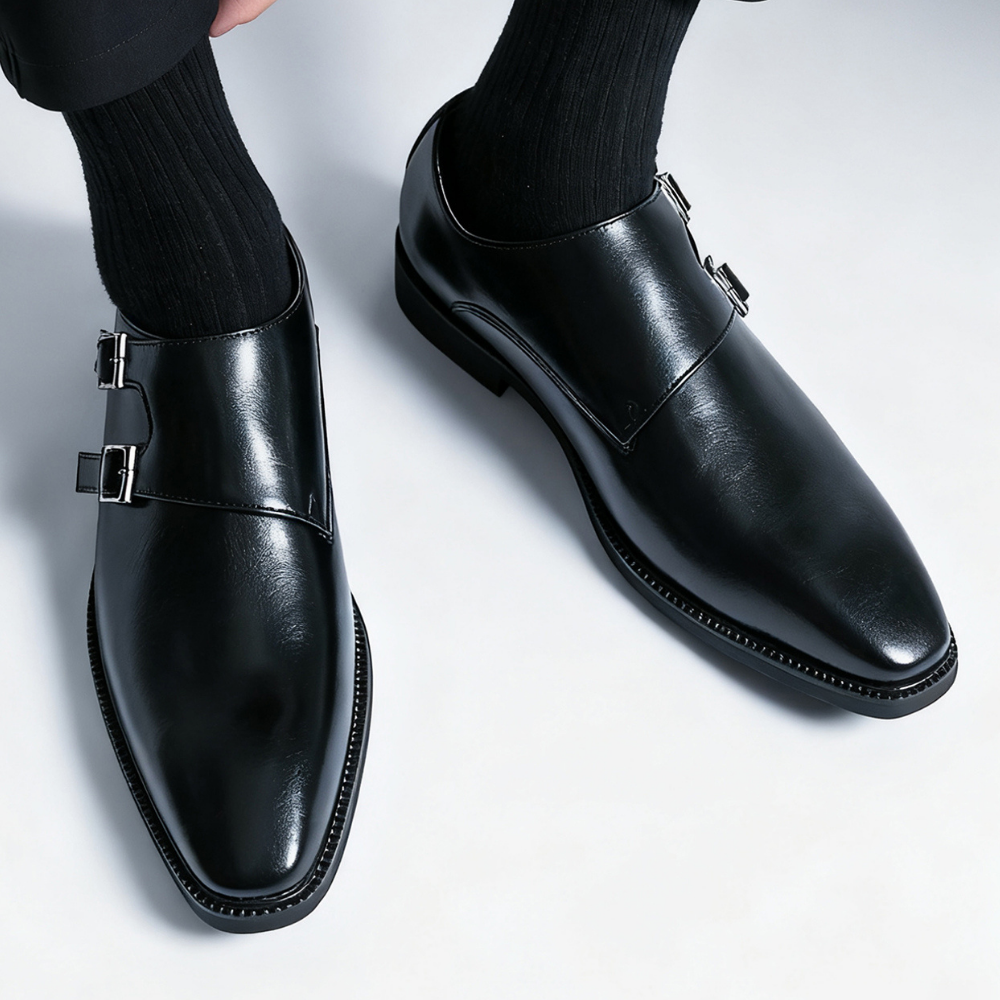 Mocassins Homme en Cuir Finition Semi-Brillante