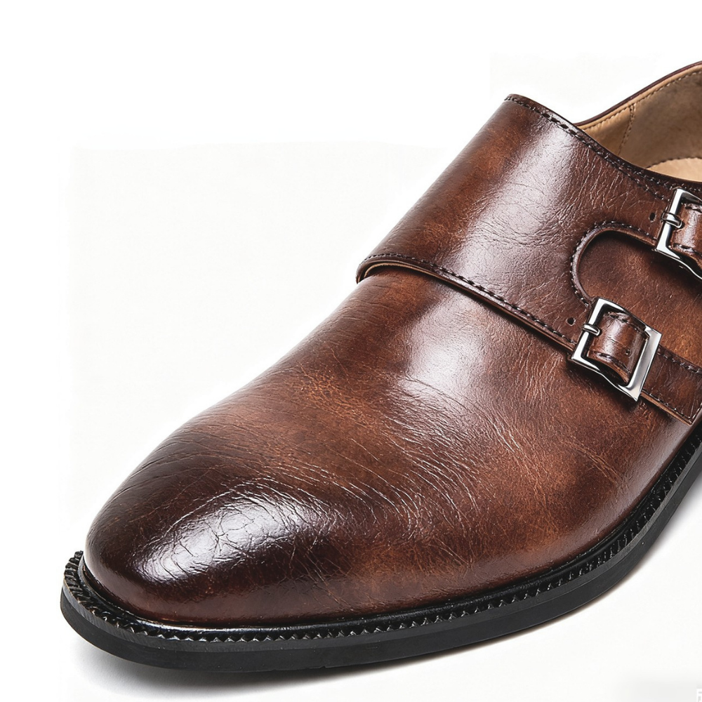 Mocassins Homme en Cuir Finition Semi-Brillante