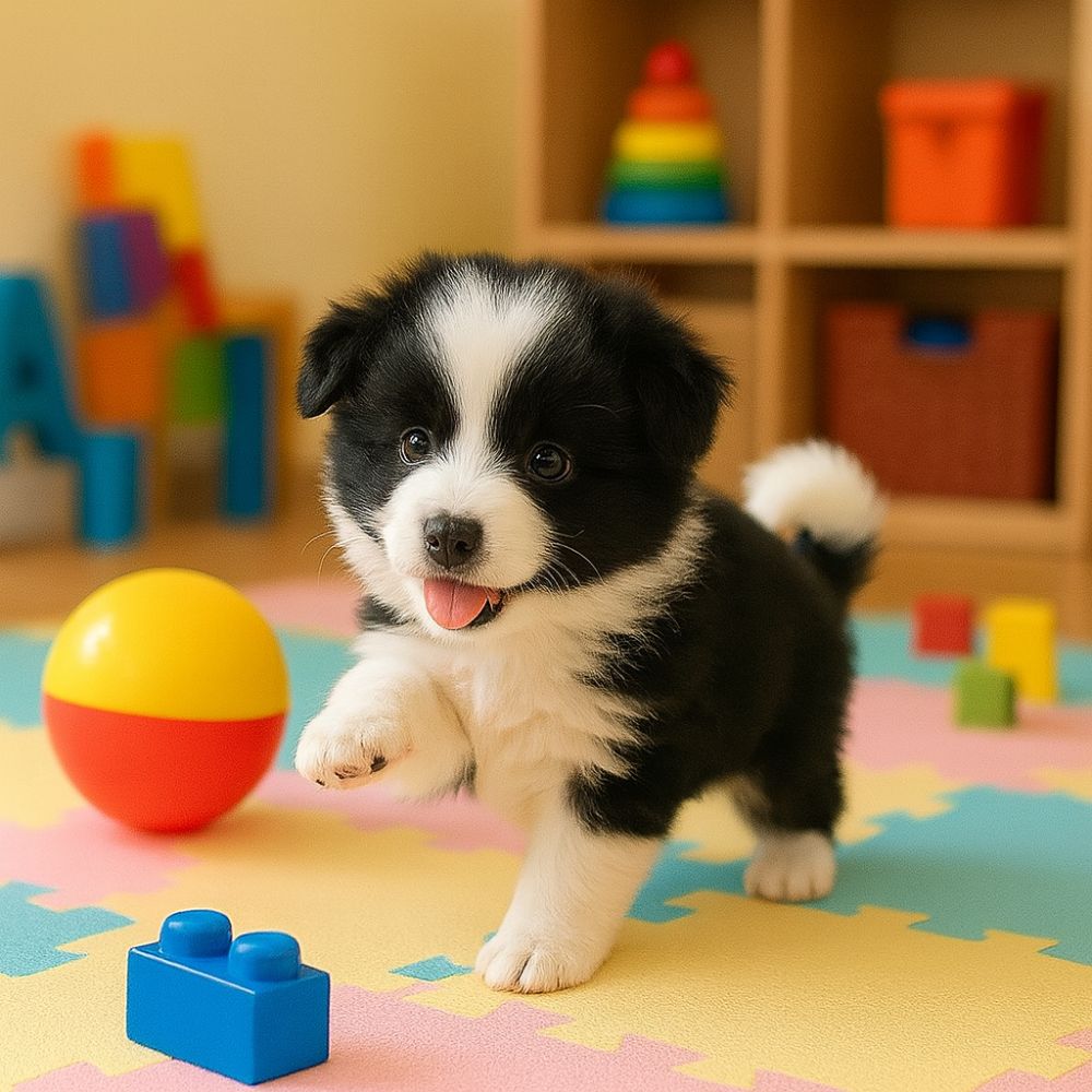Chien Robot Interactif pour Enfants – Marche, Aboie et Peluche Douce