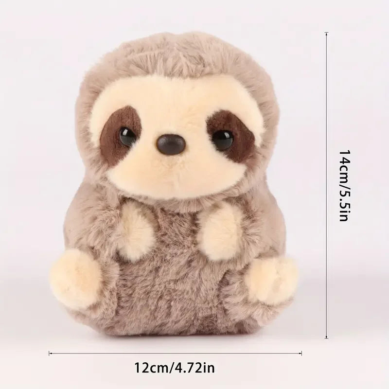 Knuffel – Zachte luiaard van 14 cm voor baby’s en kinderen, ideaal als speelgoed of als decoratie voor de kinderkamer