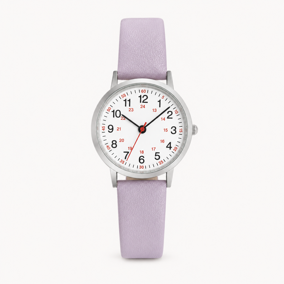 Clinical Nurse Watch – Water-Resistant with a Second Hand and Silicone Strap for Healthcare Professionals