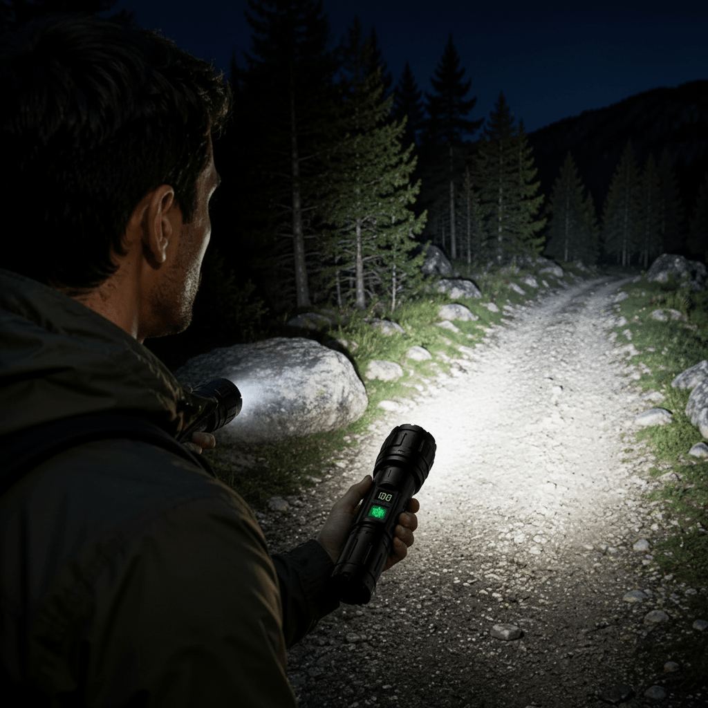LED Flashlight – Compact and Durable for Camping, Hiking, and Home Use