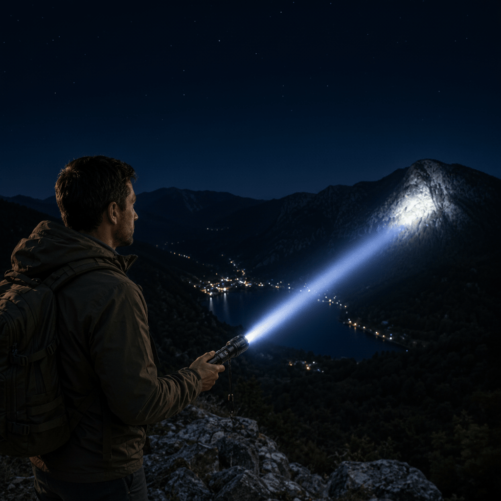 LED Flashlight – Compact and Durable for Camping, Hiking, and Home Use