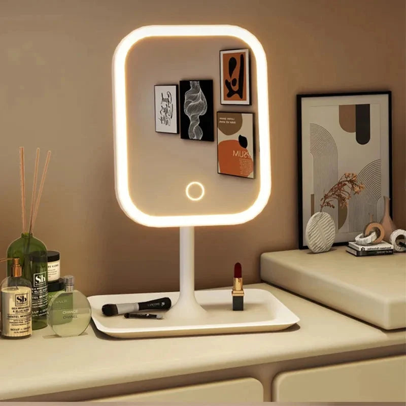 Make-up Spiegel met LED Verlichting, Touch Bediening en 3 Lichttemperaturen