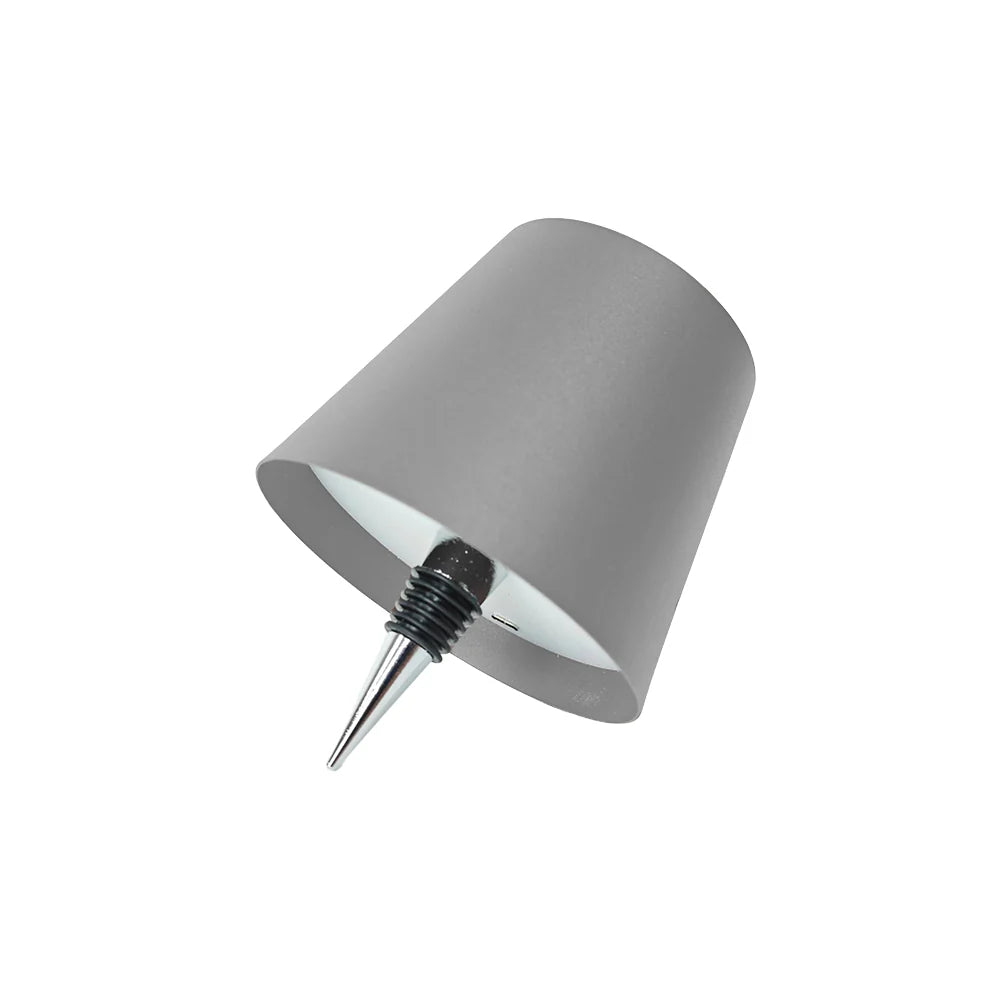 Lampe en Verre – Rechargeable par USB, Luminosité et Couleur Réglables pour une Décoration d'Intérieur Créative