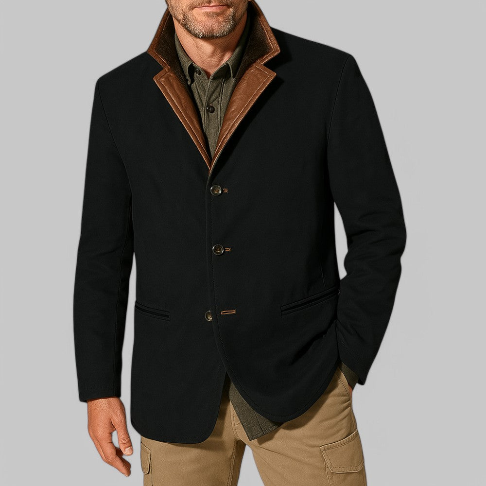 Blazer Homme Vintage Style Field - Veste d'Automne Structurée