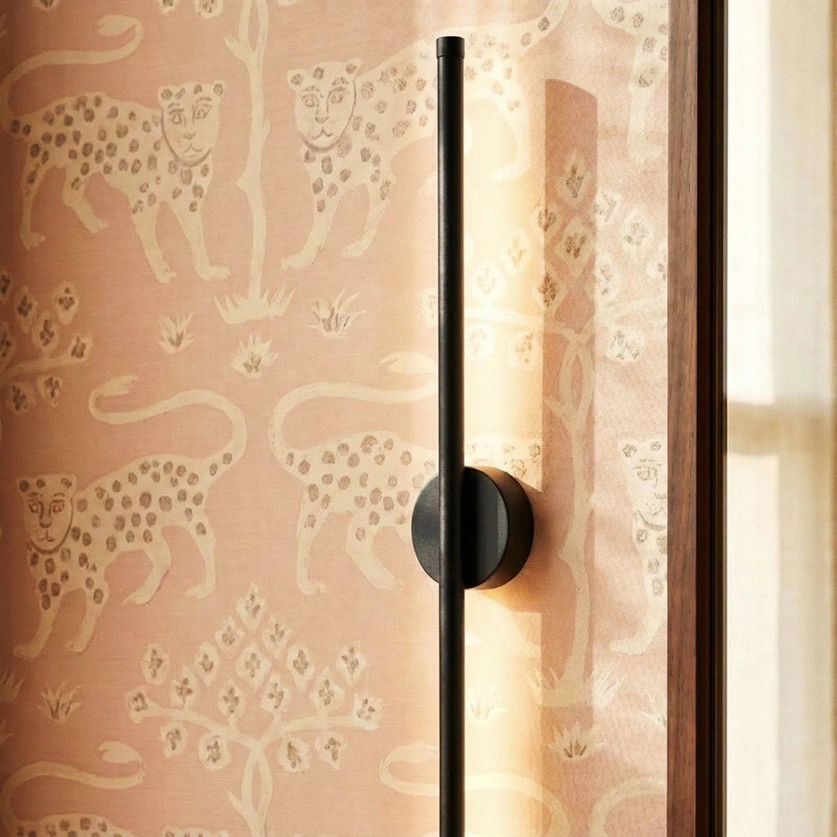 Modern Aluminum Wall Lamp Offset Rod LED Alternate