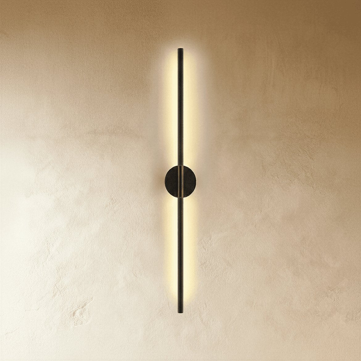 Modern Aluminum Wall Lamp Offset Rod LED Hero