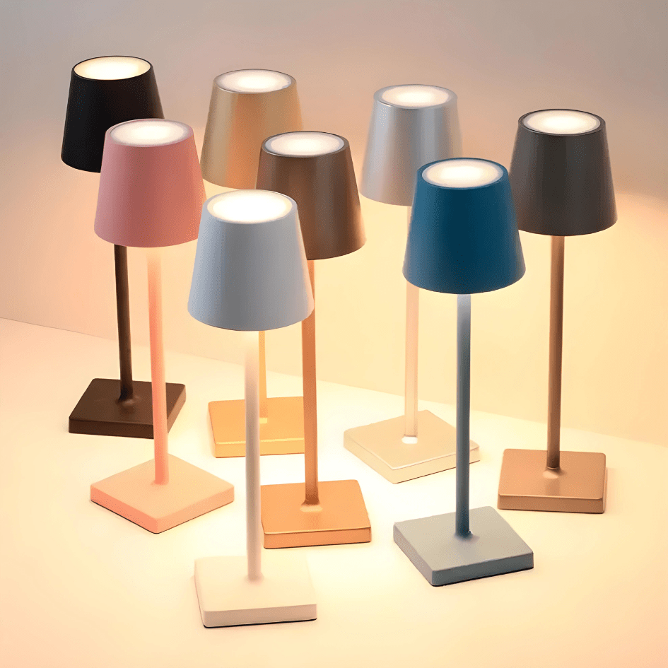 Lampe de Table LED Rechargeable sans Fil, Autonomie 10h
