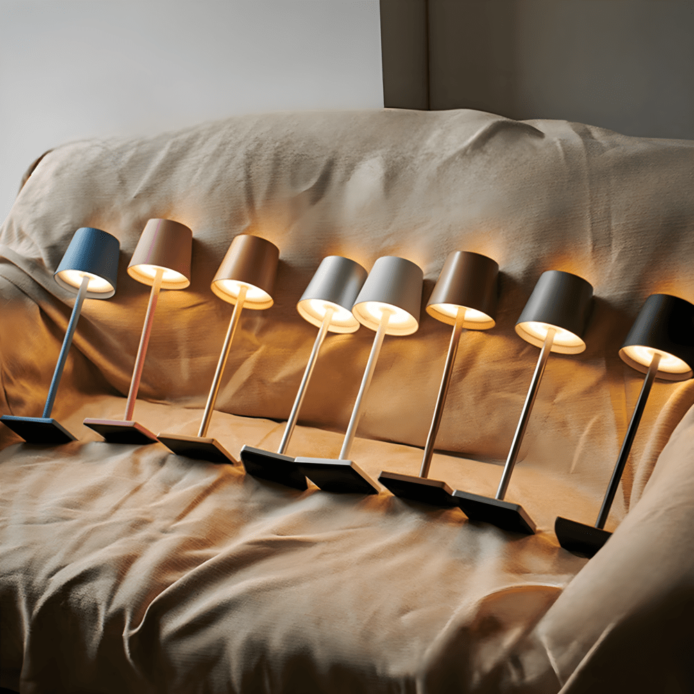 Lampe de Table LED Rechargeable sans Fil, Autonomie 10h