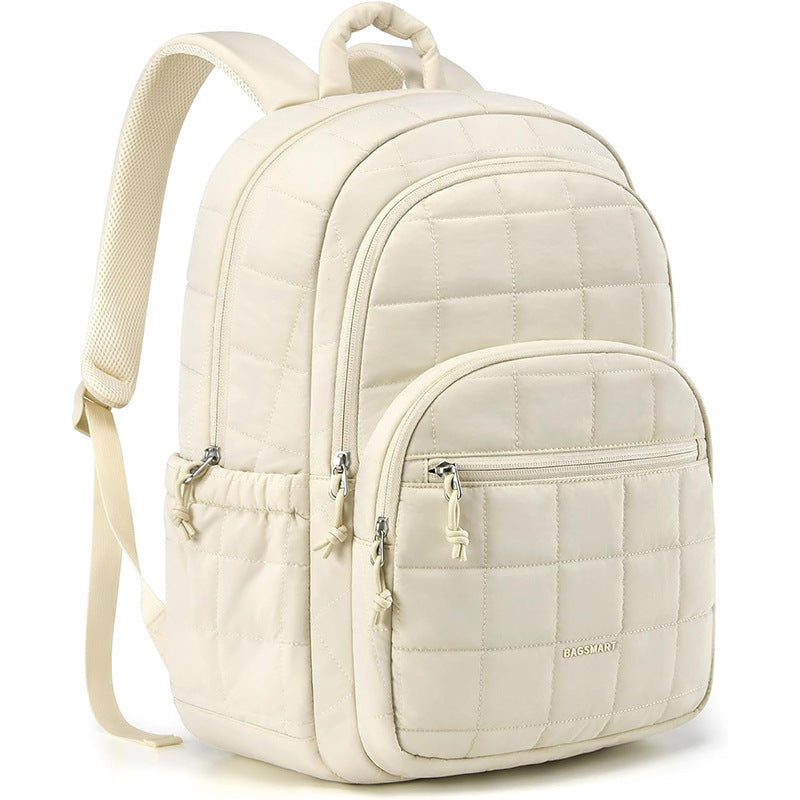 Sac à Dos pour Ordinateur Portable Matelassé, Multi-Compartiments