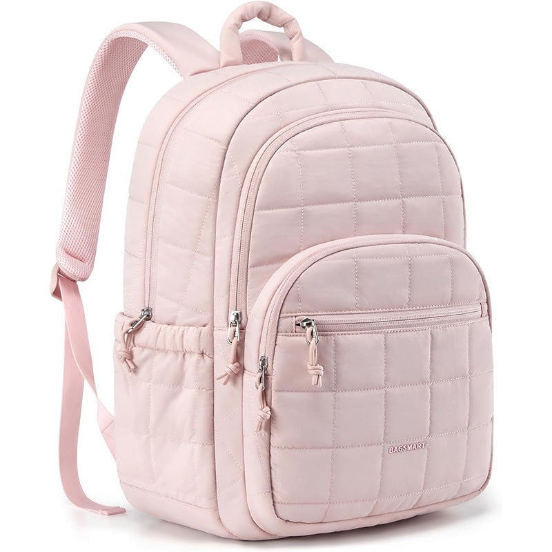Sac à Dos pour Ordinateur Portable Matelassé, Multi-Compartiments