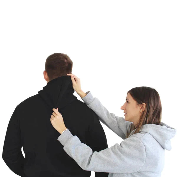 Hoodie Chauffante Unisexe à Capuche USB - Température Réglable 25/35/45°C