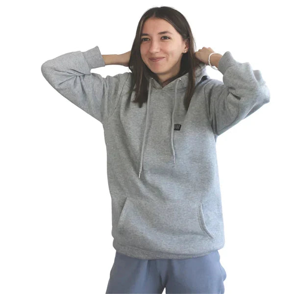 Hoodie Chauffante Unisexe à Capuche USB - Température Réglable 25/35/45°C