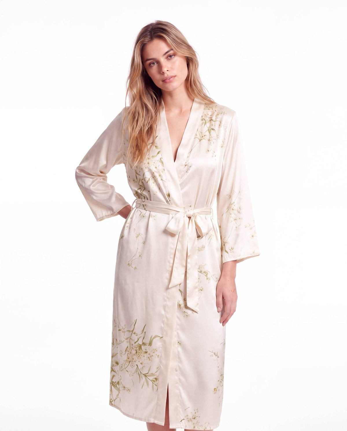 Nuisette Satin Femme Sans Manches - Robe de Nuit Soyeuse