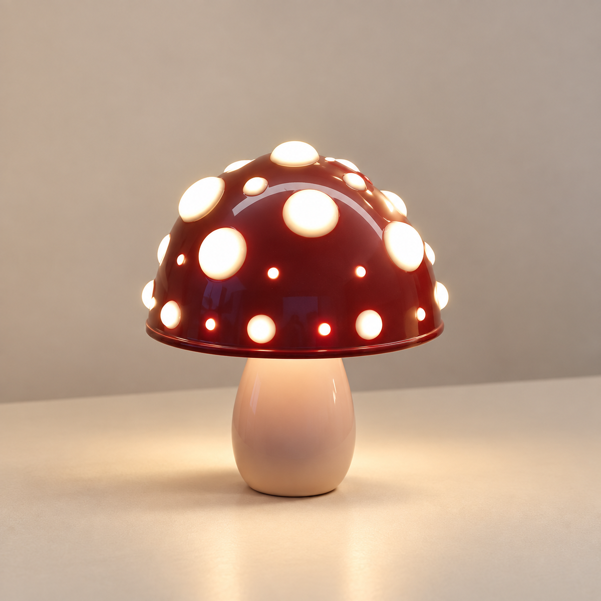 Modern Decorative Table Lamp – Aluminum and Acrylic Glass