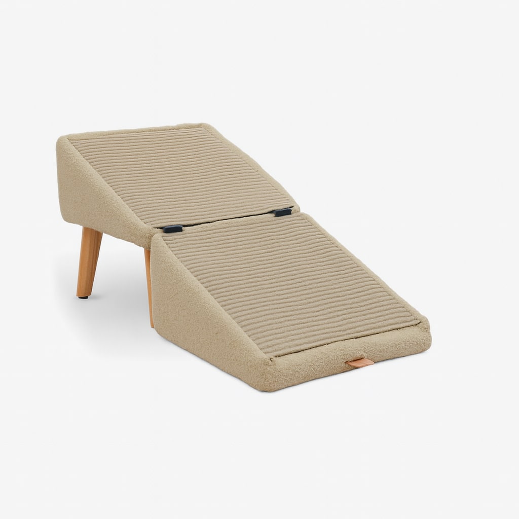 TrapPoef trap voor huisdieren – Staal met polyestercoating, modern ontwerp voor op de bank of het bed