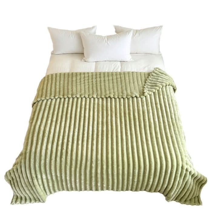 Plaid Peluche Moelleux Uni pour Canapé et Lit