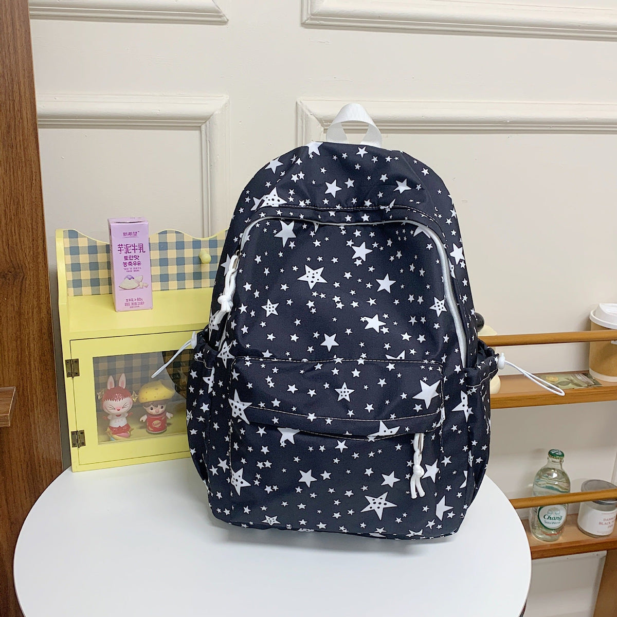Sac à Dos Multipoches Imprimé Étoiles
