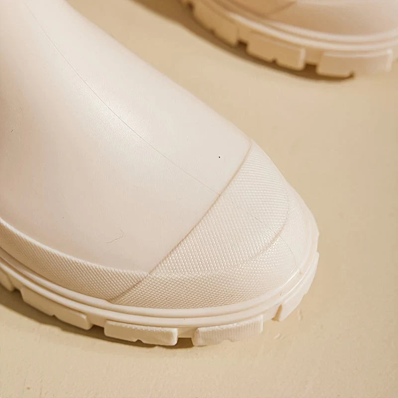Bottes de Pluie Femme Semelle Antidérapante – Bottes Étanches Chic