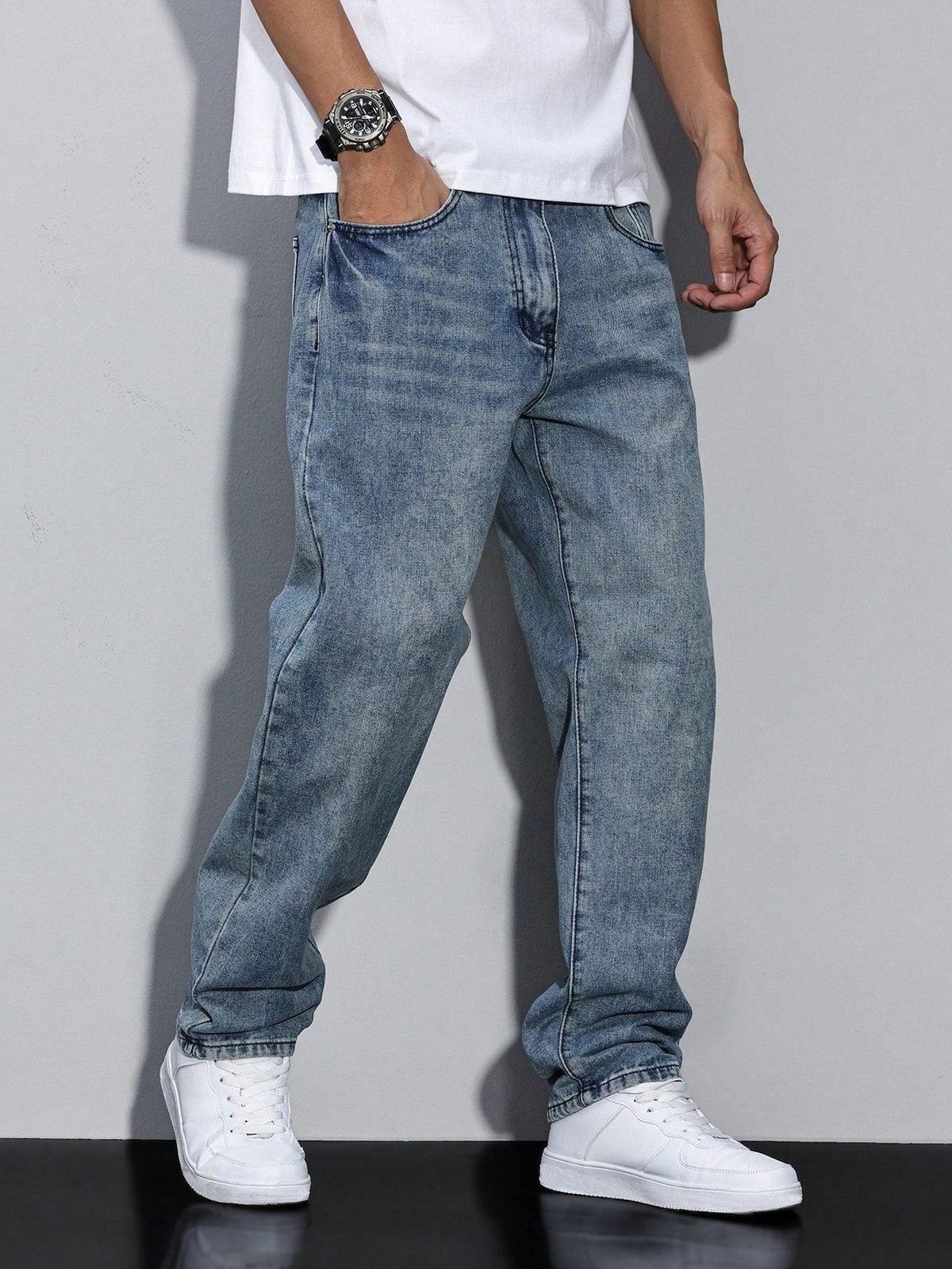 Straight Leg Jeans voor Heren - View 12