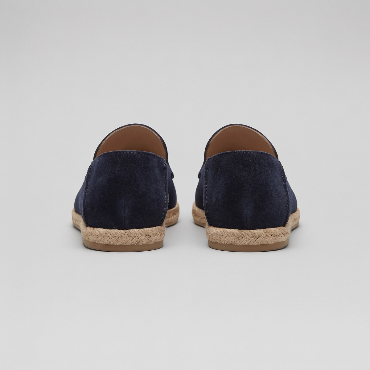 Mocassins Espadrilles Homme en Daim, Semelle Jute