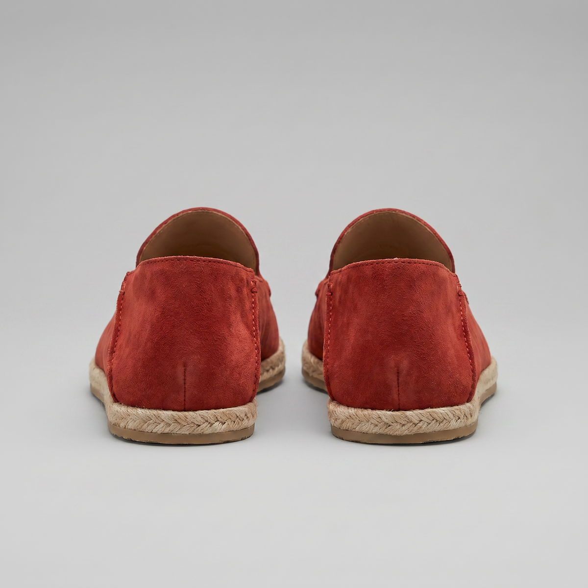 Mocassins Espadrilles Homme en Daim, Semelle Jute