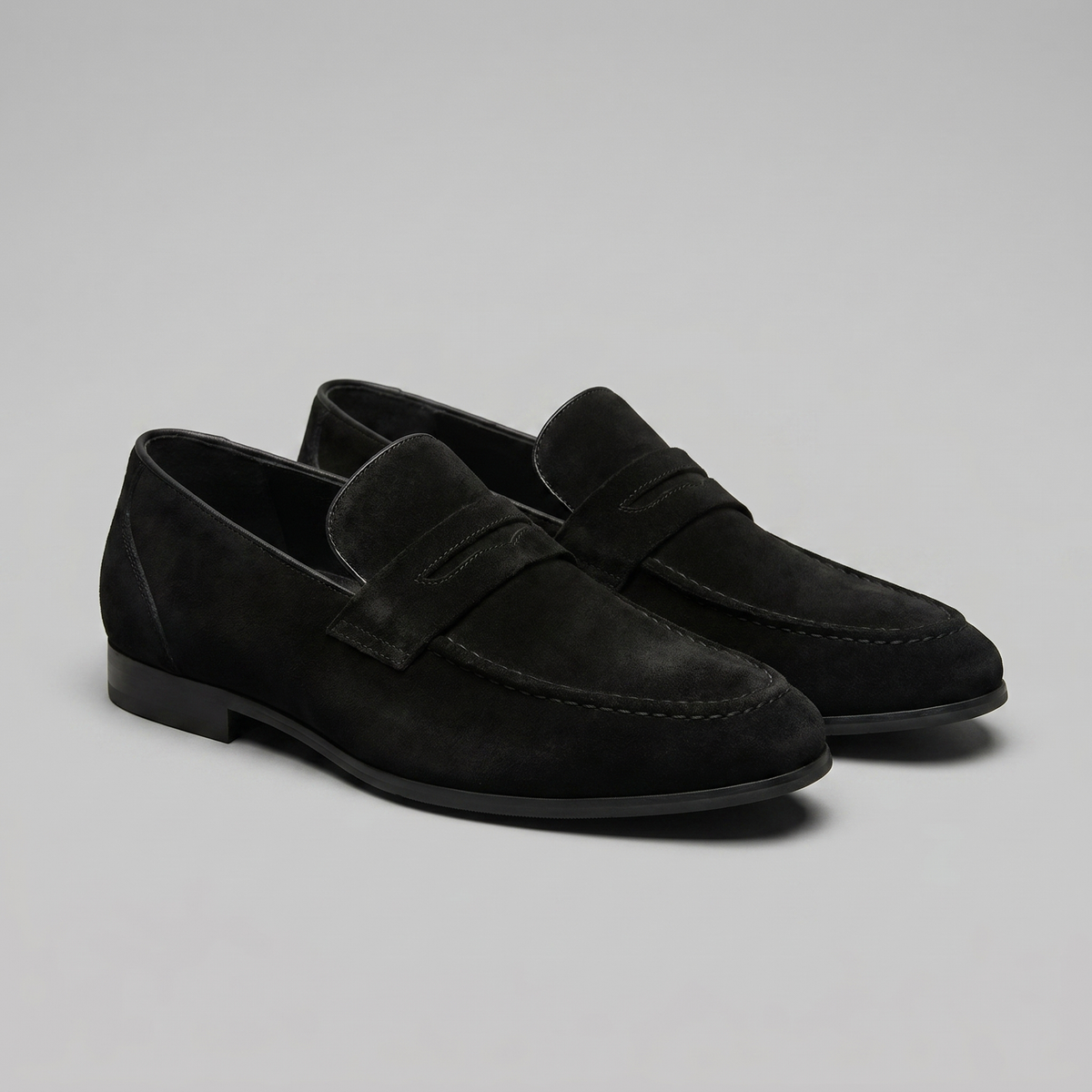 Mocassins Penny Homme en Daim - Style Smart Casual