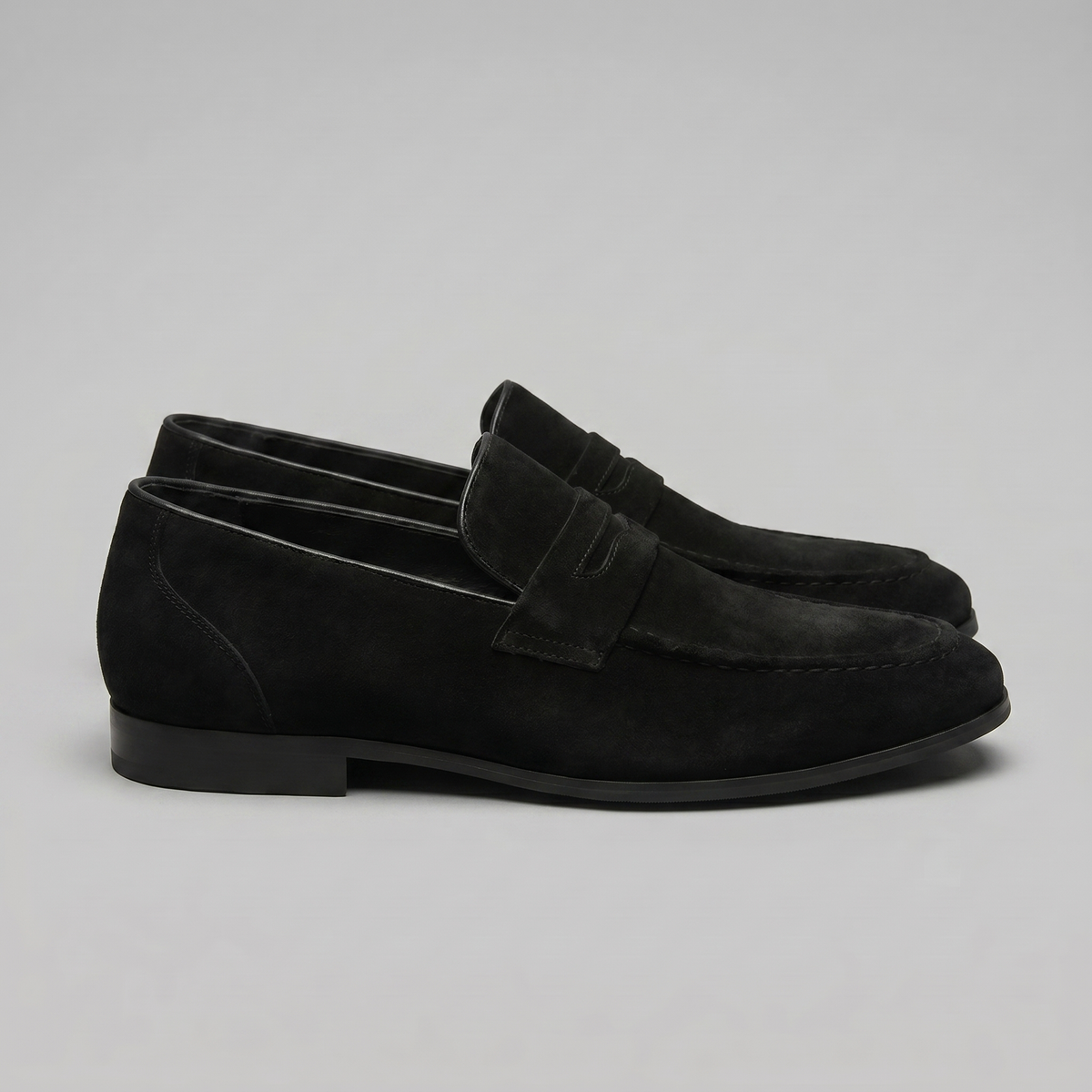 Mocassins Penny Homme en Daim - Style Smart Casual