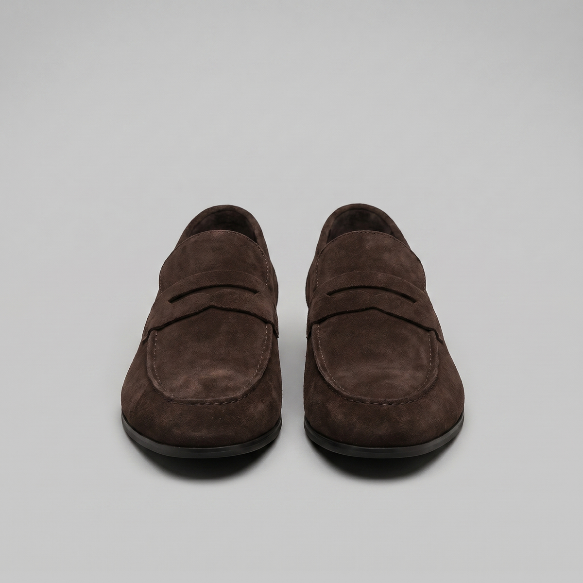 Mocassins Penny Homme en Daim - Style Smart Casual
