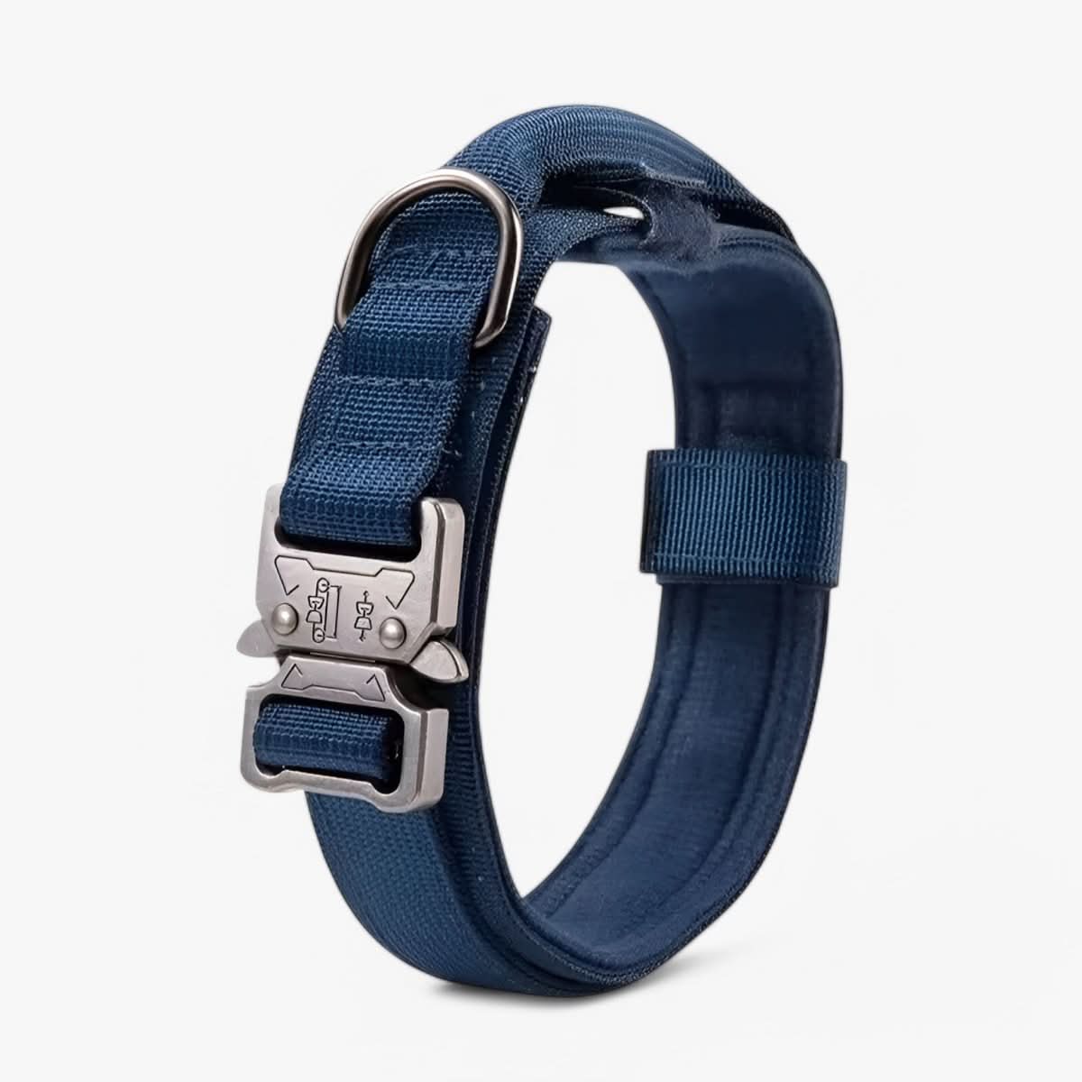 Collar de nailon para perros – Negro, diseño resistente para perros de tamaño mediano y grande, ideal para paseos y adiestramiento