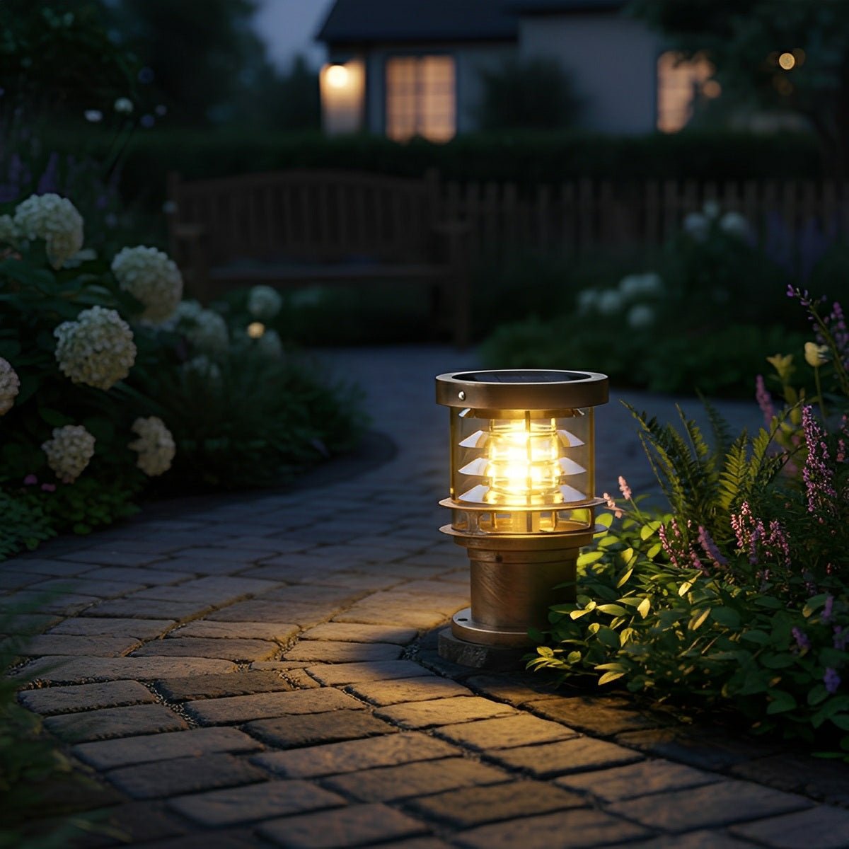 Modern Outdoor Light – Black or Bronze, Waterproof and Energy-Efficient for the Garden or Patio