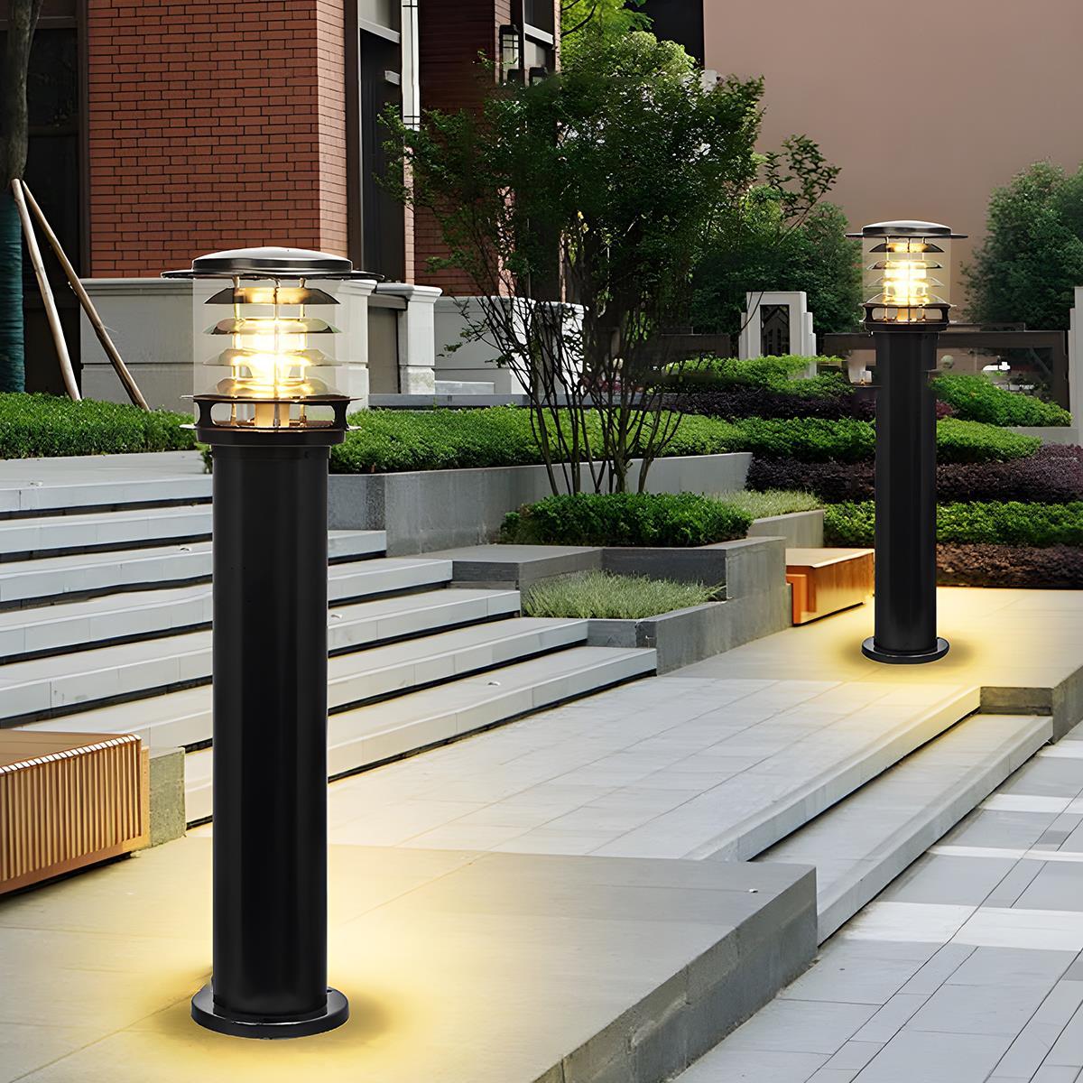 Modern Outdoor Light – Black or Bronze, Waterproof and Energy-Efficient for the Garden or Patio