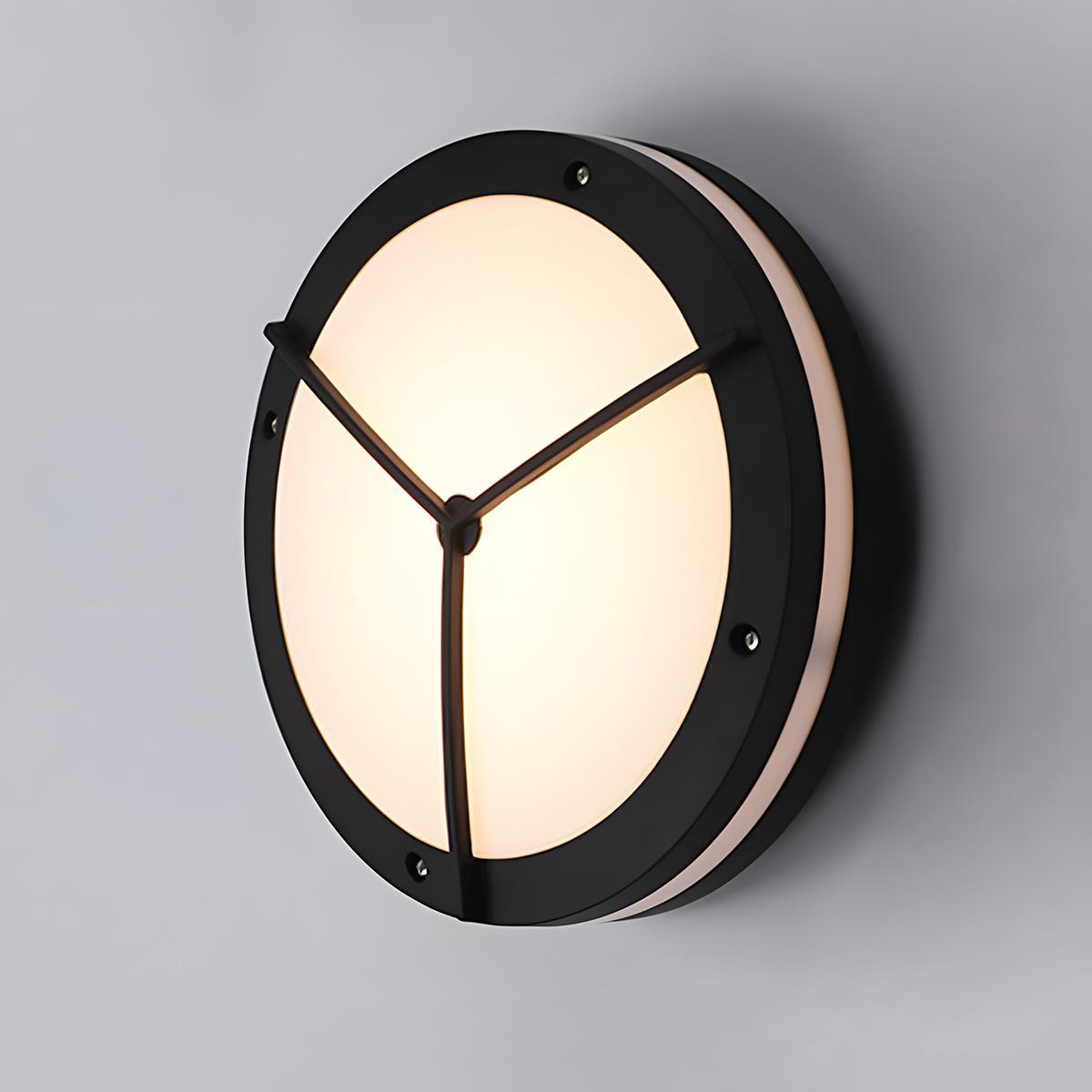 Modern Outdoor Wall Sconce – Black or White, Minimalist Design for Porches, Gardens, or Patios