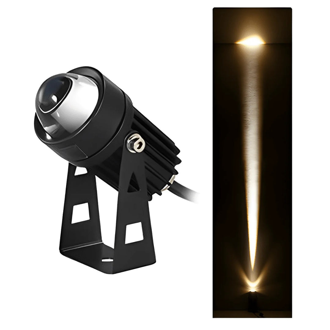 Waterproof LED Wall Sconce – Gray, Industrial Design for the Garden or Patio