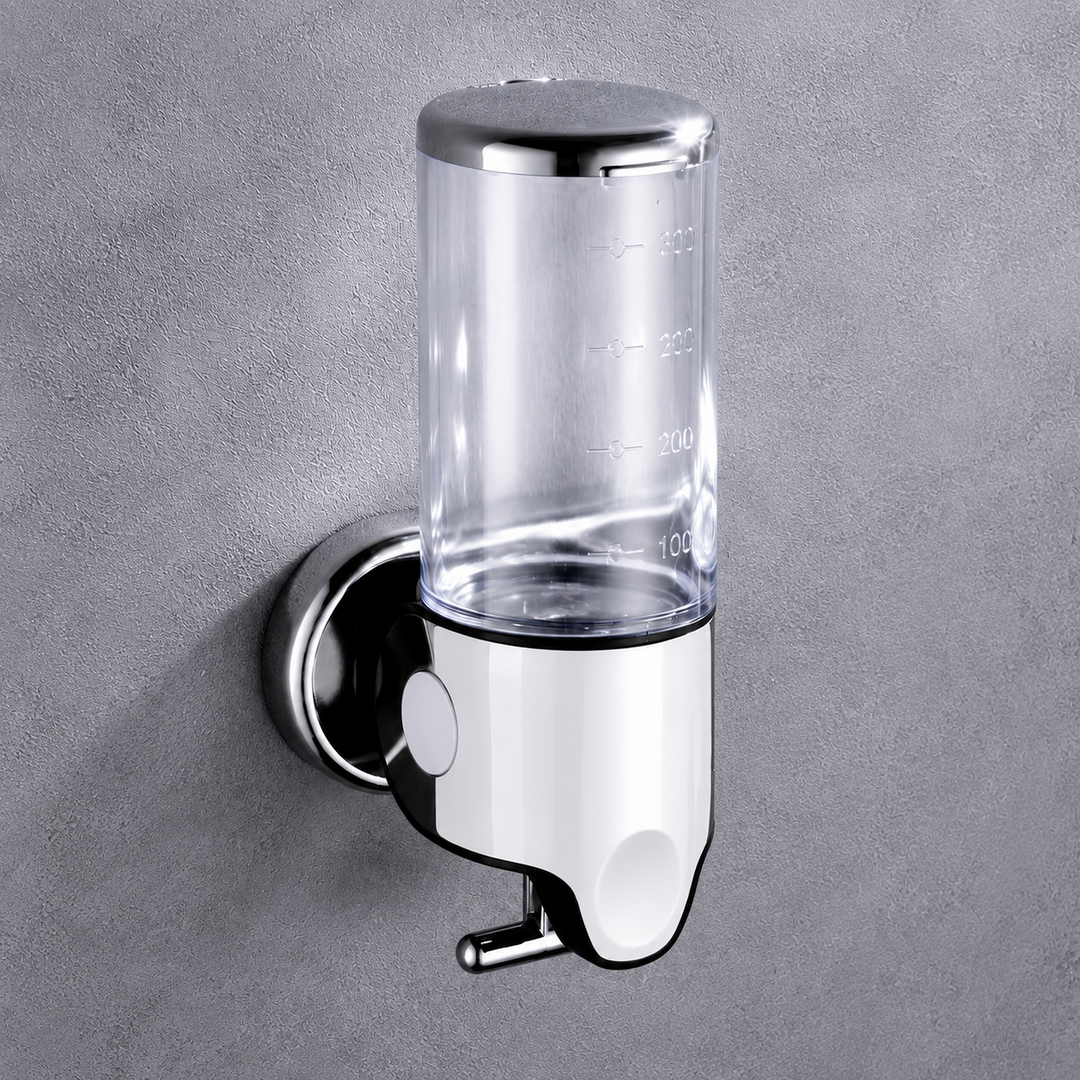 Stainless Steel Wall-Mounted Soap Dispenser – Elegant Bathroom Design