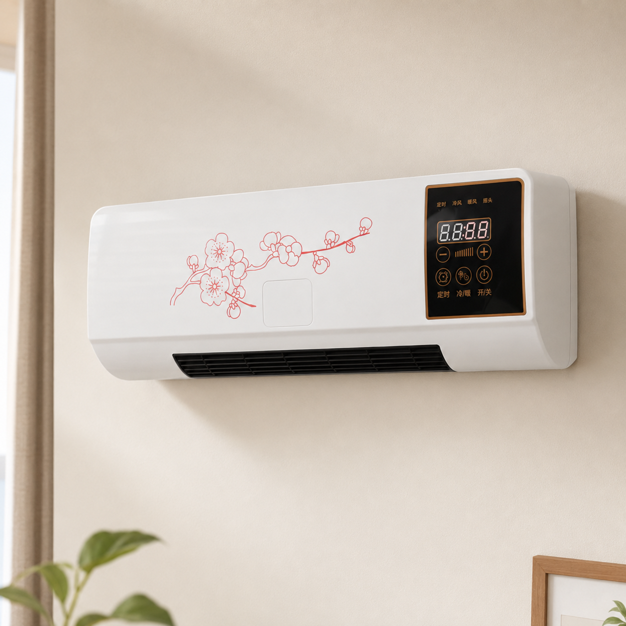 Climatiseur Portable Mini – Blanc, Design Compact pour Chambre, Bureau à Domicile ou Salon