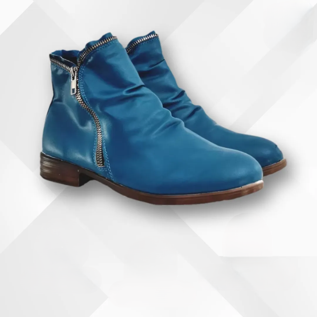 Bottines Femme Automne Confort Ergonomique Zip Côté