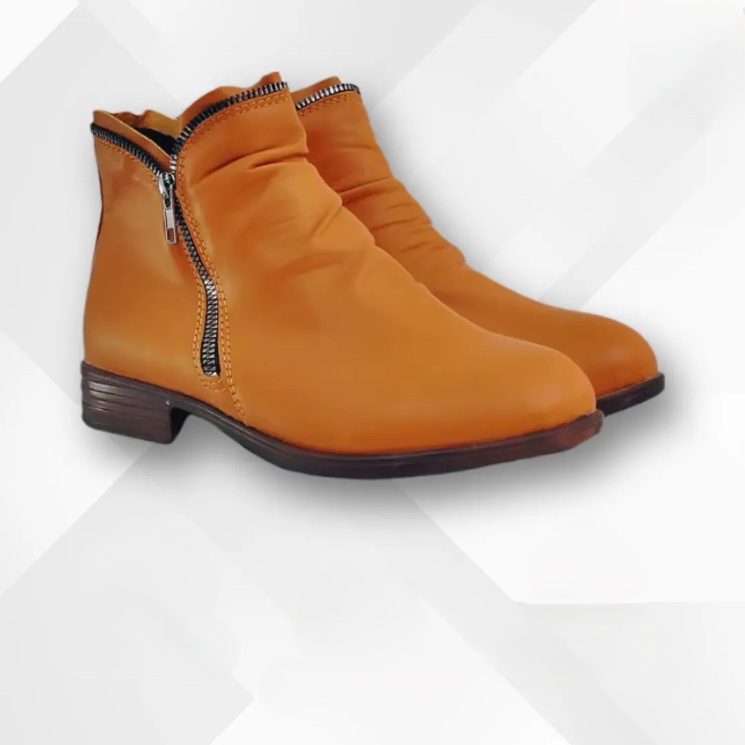Bottines Femme Automne Confort Ergonomique Zip Côté